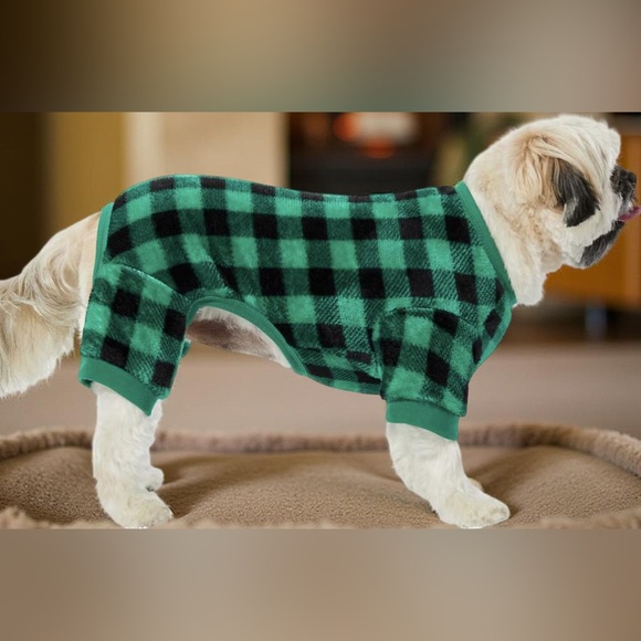 Frisco by Chewy Other - Frisco Plaid Dog Sweater - Green and Black - DISCONTINUED